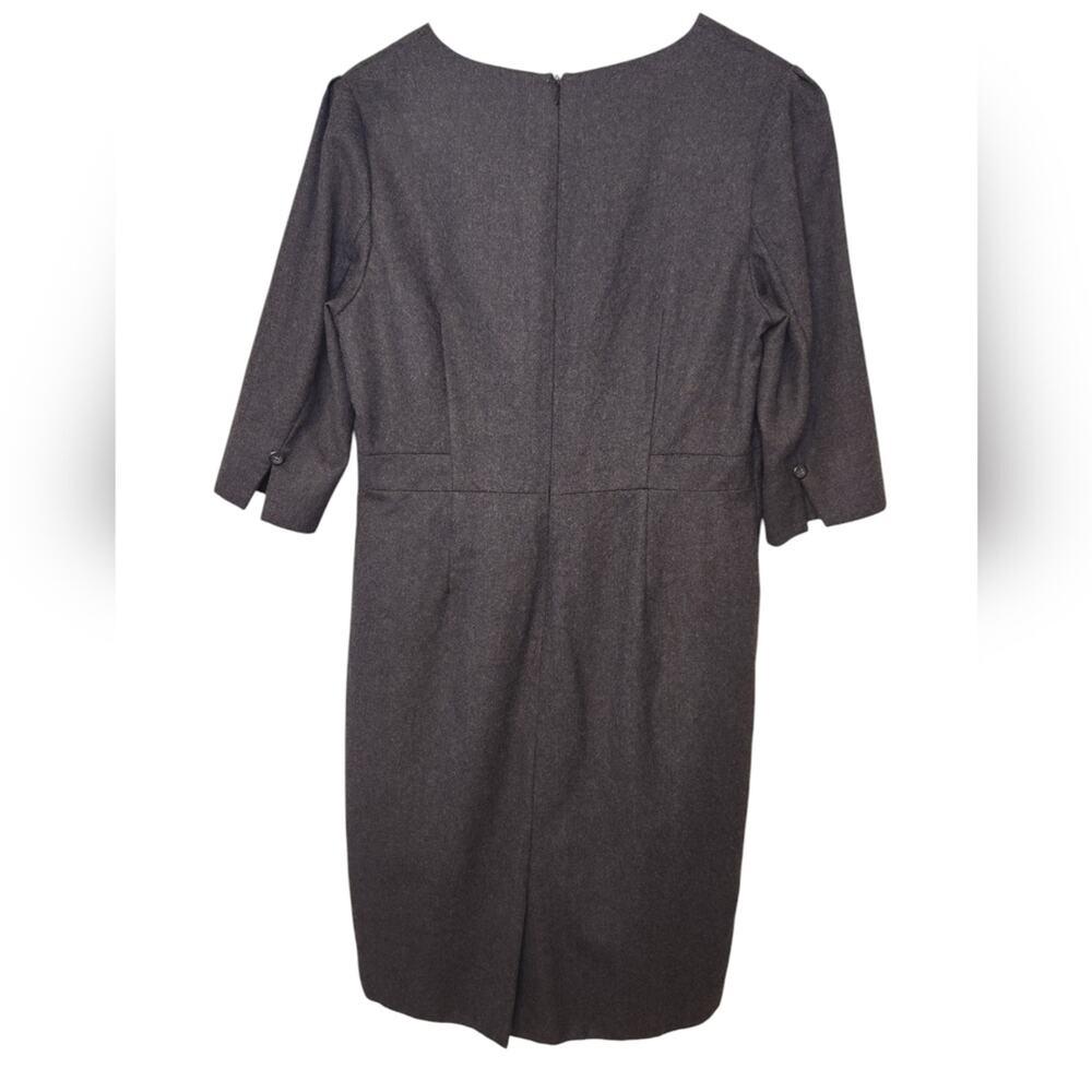 Pendleton Petite Classic Wool Lined Sheath Dress … - image 3